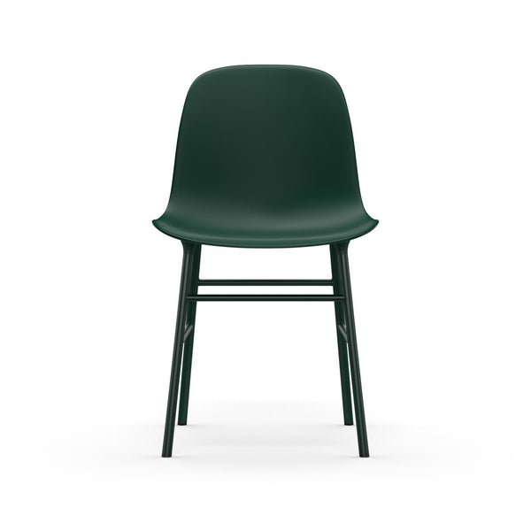 Chaise Form en acier — Vert