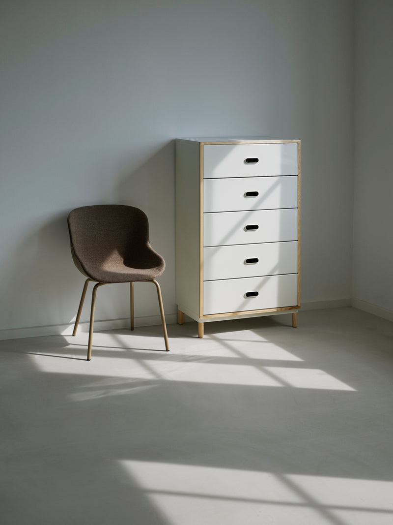 Commode Kabino w. 5 Drawers — White