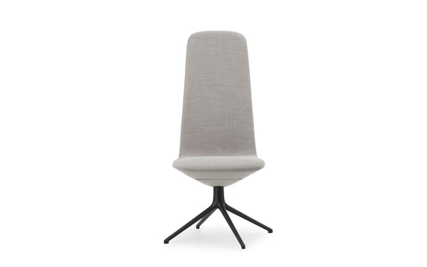 Chaise de bureau Off High 4L — Noir Aluminum Remix
