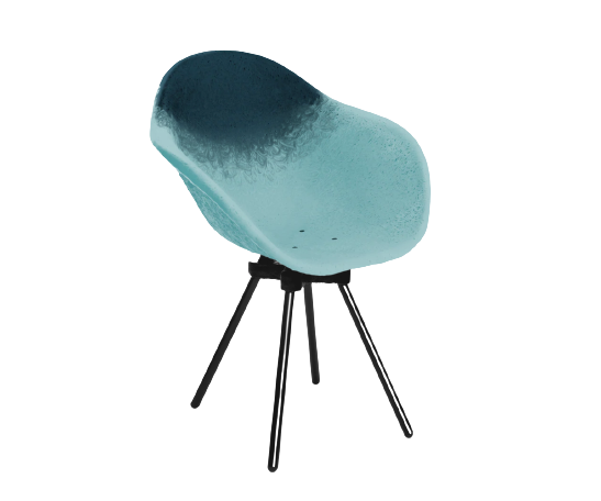 Fauteuil Gravêne 7.5 en métal — Ciel & Marine