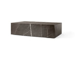 Table basse en marbre Plinth — Low Gris