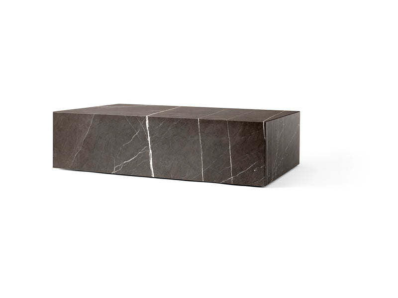 Table basse en marbre Plinth — Low Gris