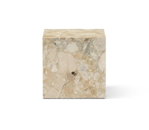 Table basse en marbre Plinth — Cubic sable