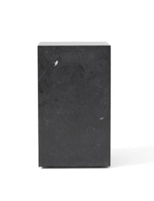 Table Plinth en marbre — Tall Noir