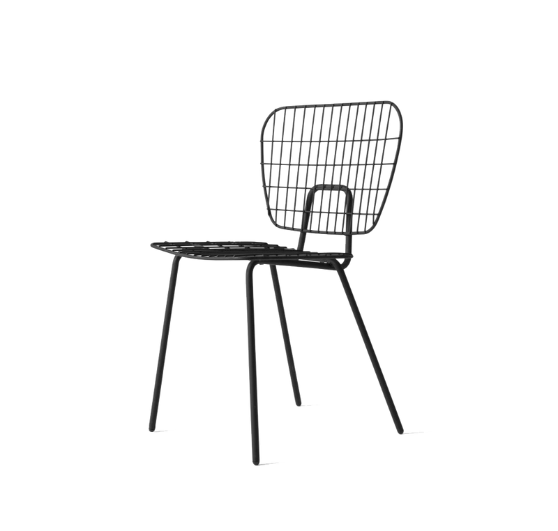 Chaise de dîner WM String — Noir