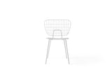 Chaise de dîner WM String — Blanc