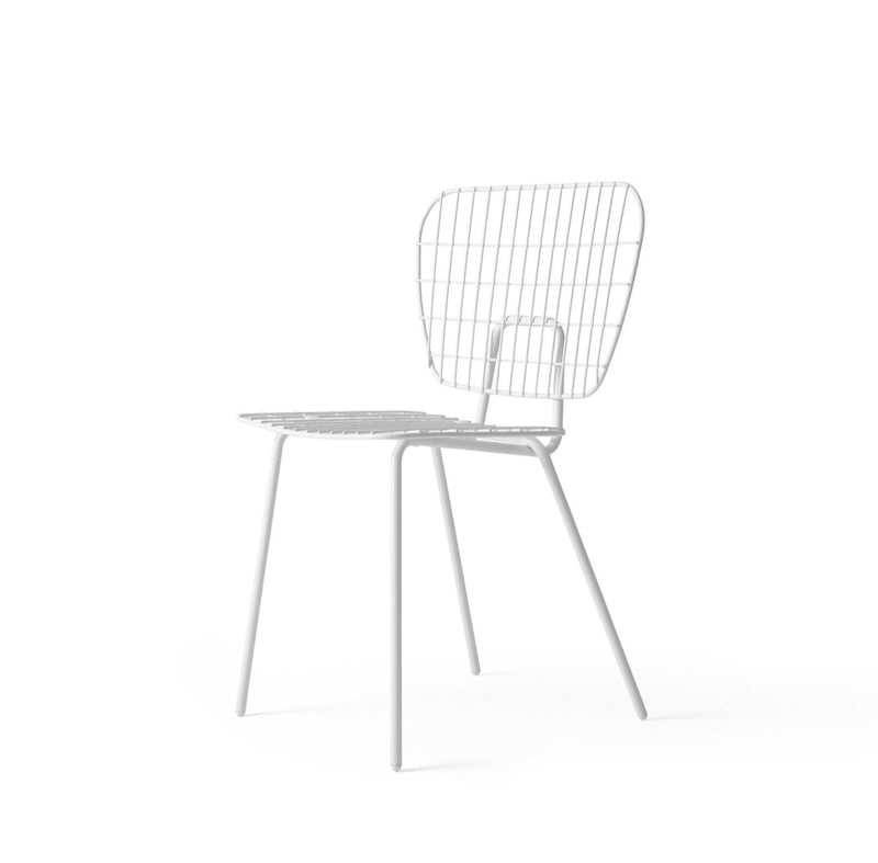 Chaise de dîner WM String — Blanc