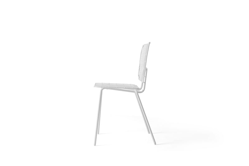 Chaise de dîner WM String — Blanc