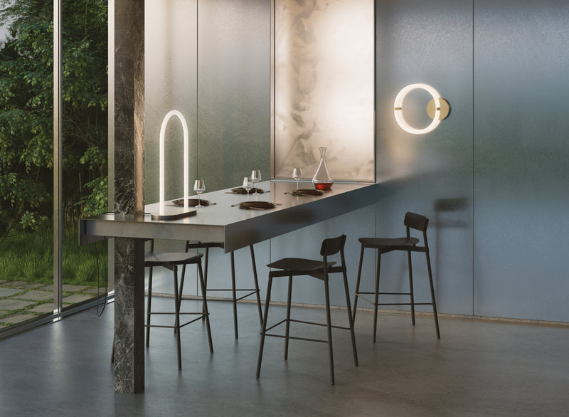 Tabouret de bar Fromme — Noir