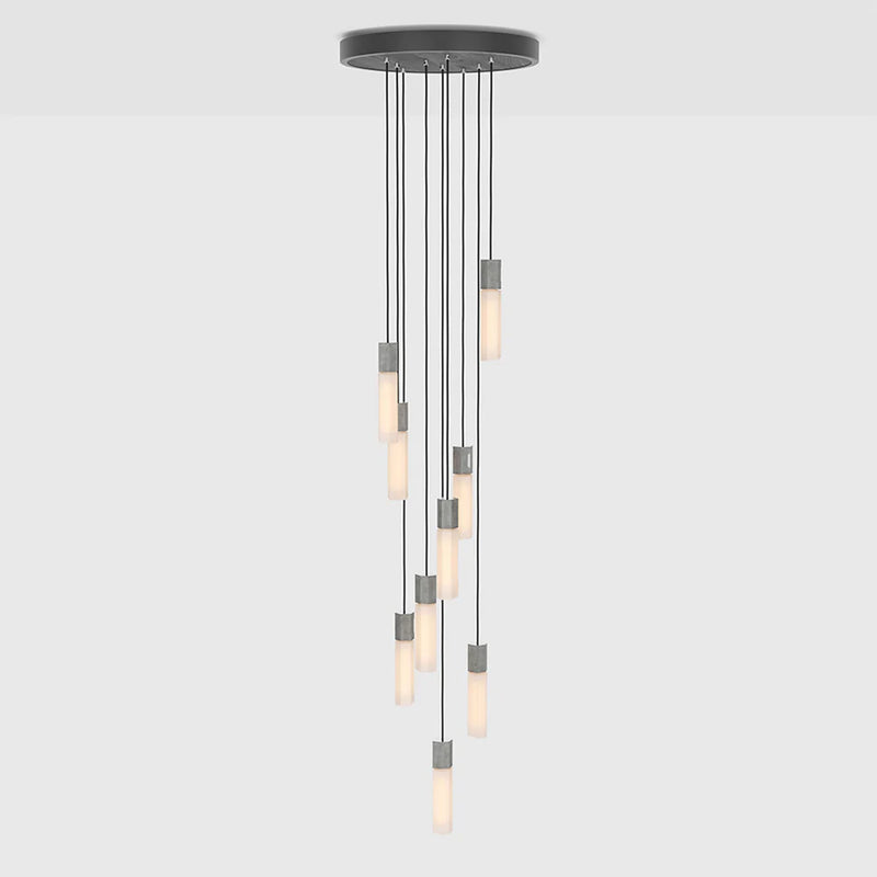 Suspension Basalt Nine Pendant — Acier