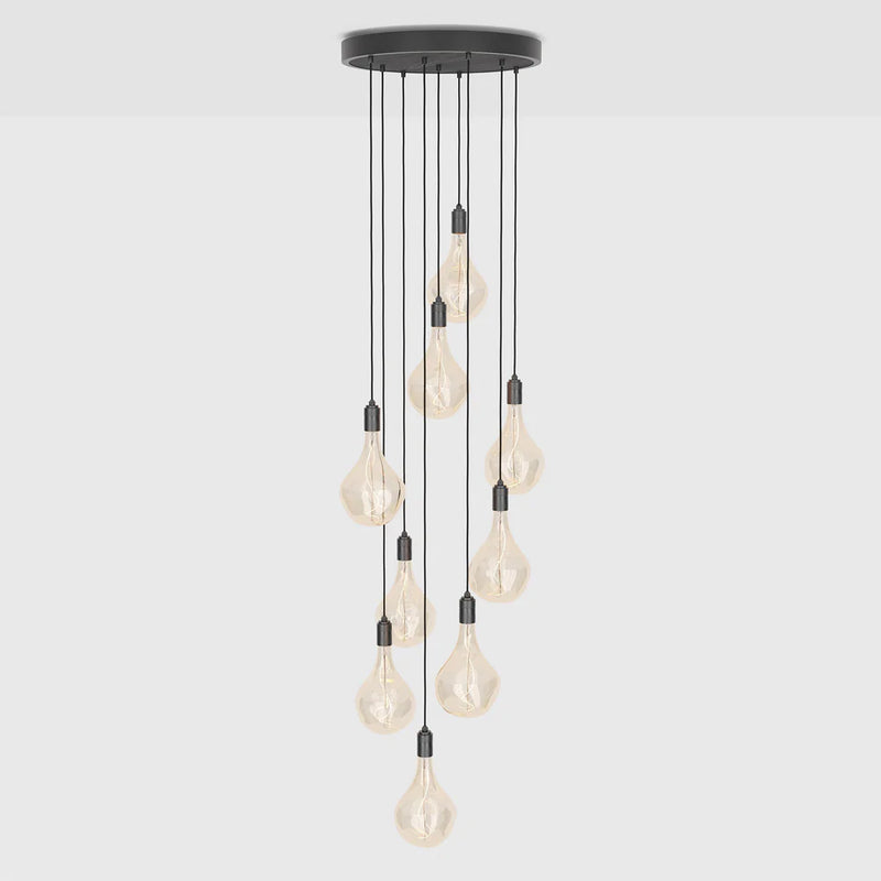 Suspension Nine Pendant Voronoi II — Graphite