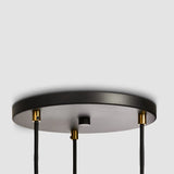 Suspension Triple Pendant Sphere IV Noir — Noyer