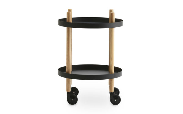 Table d'appoint Block Ø45 cm — Black