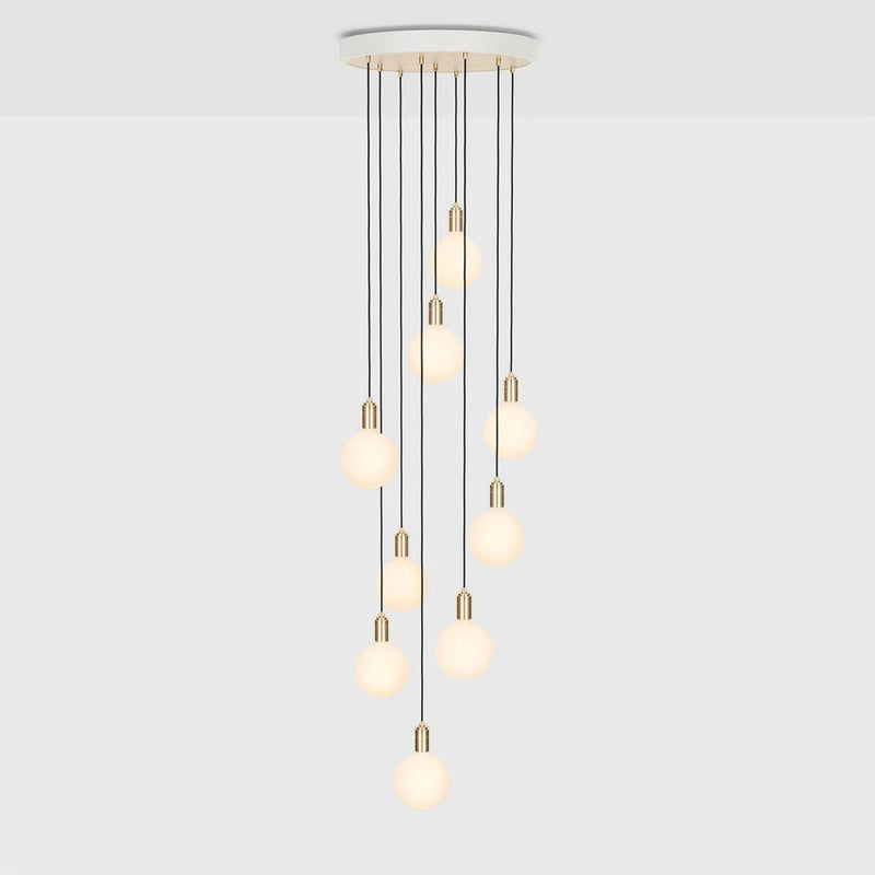 Suspension Nine Pendant Sphere IV — Laiton