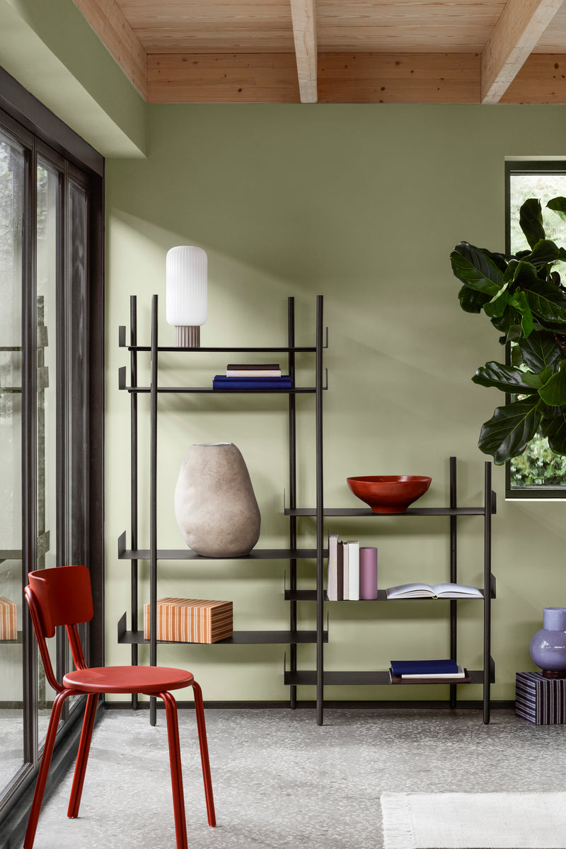 Lampe de table Lolly (grande) — Blanc/Sable