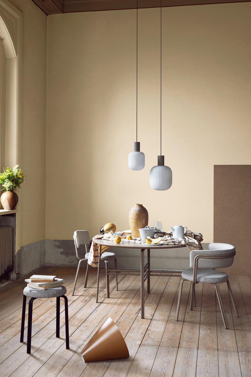 Suspension Lolly (grande) — Blanc/Sable