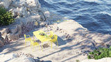Chaise avec accoudoirs Weekend — Jaune