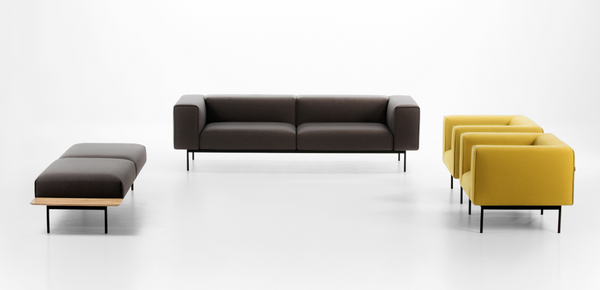 Canapé CONVERT 3 places — Marron (500)