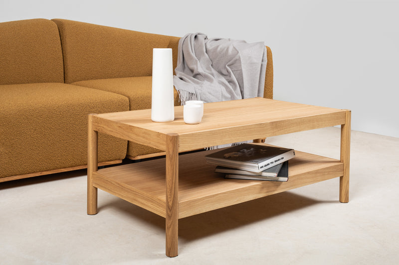 Table basse Citizen 93x53cm — Chêne Clair