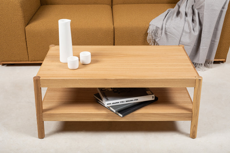 Table basse Citizen 93x53cm — Chêne Clair