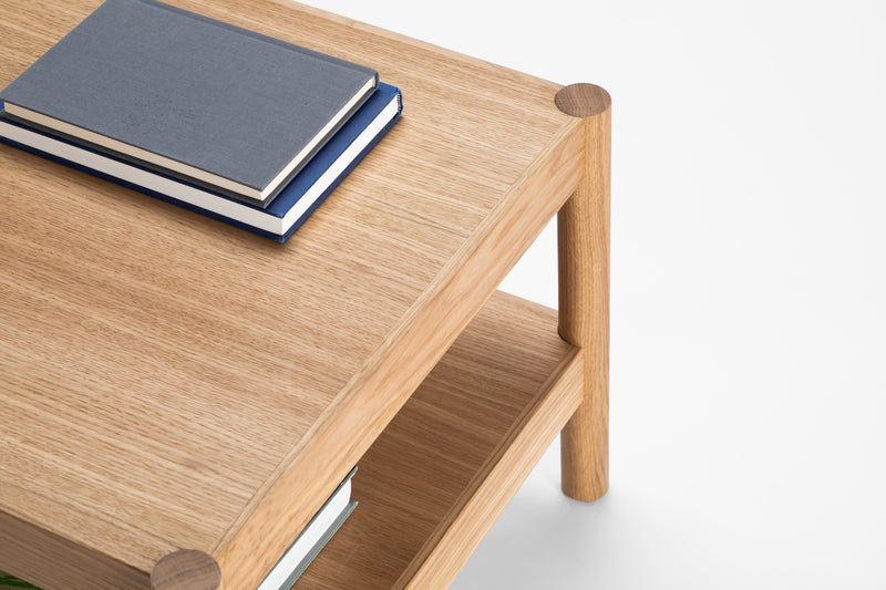 Table basse Citizen 93x53cm — Chêne Clair