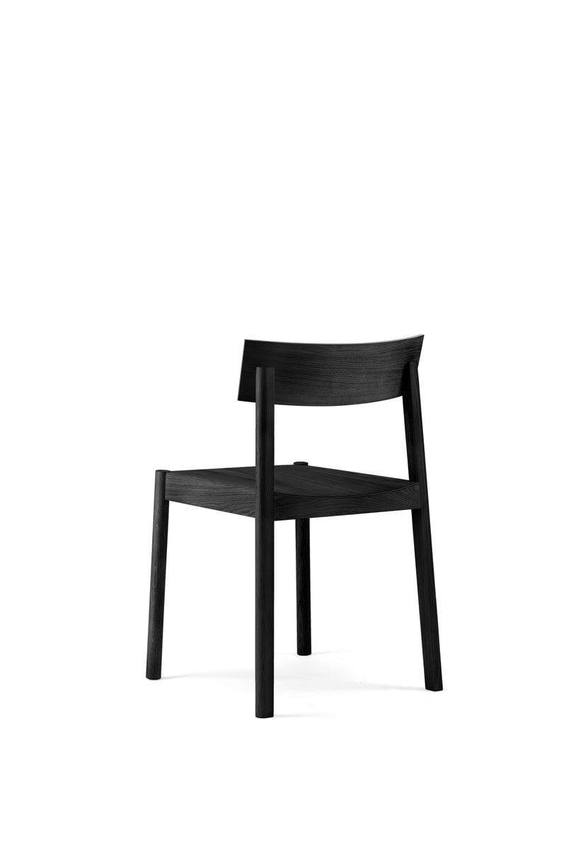 Chaise Citizen carrée — Chêne noir