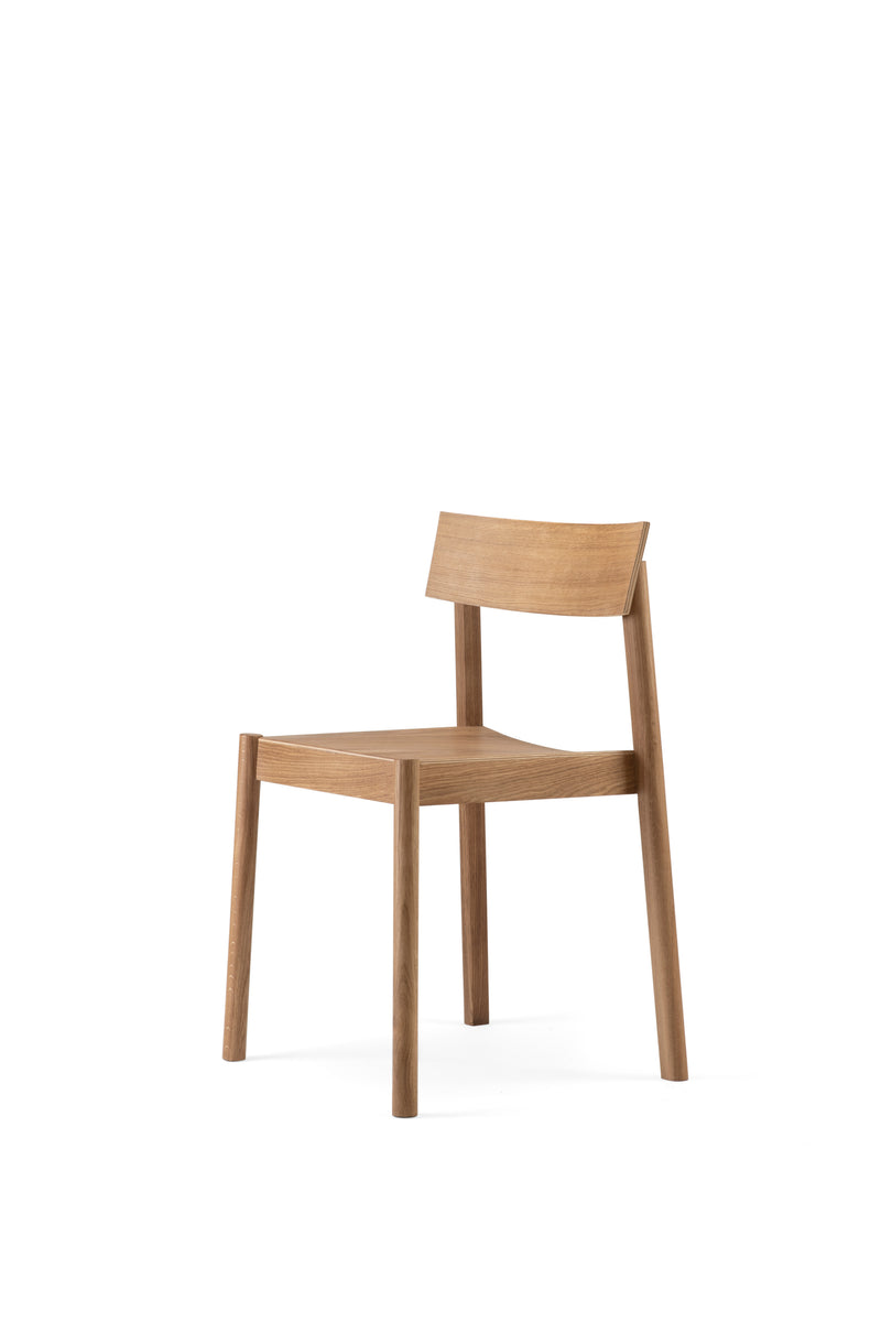 Chaise Citizen carrée — Chêne naturel