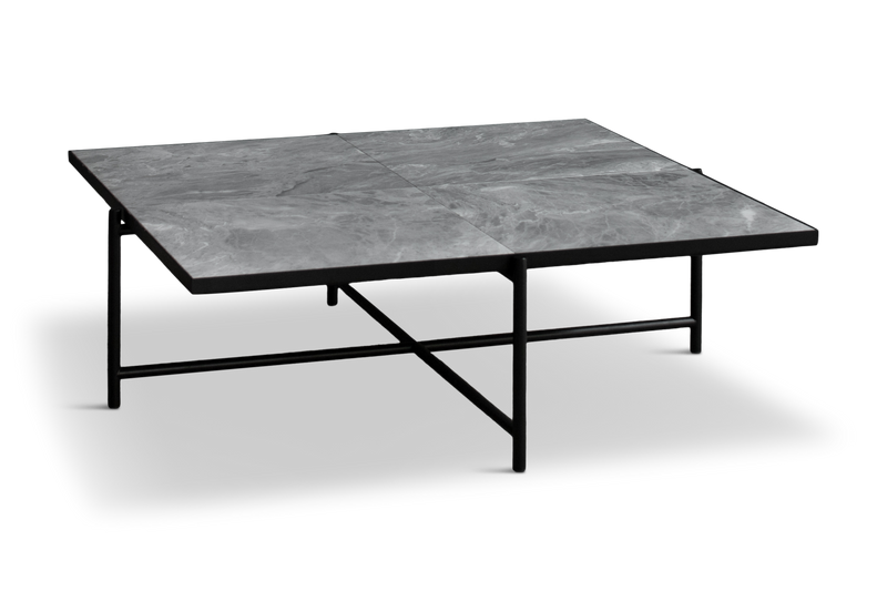 Table basse 90 — Gris clair
