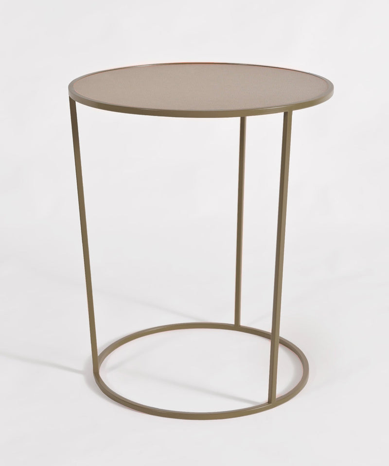 Table d'appoint Costance Rotondo — Vert Fango