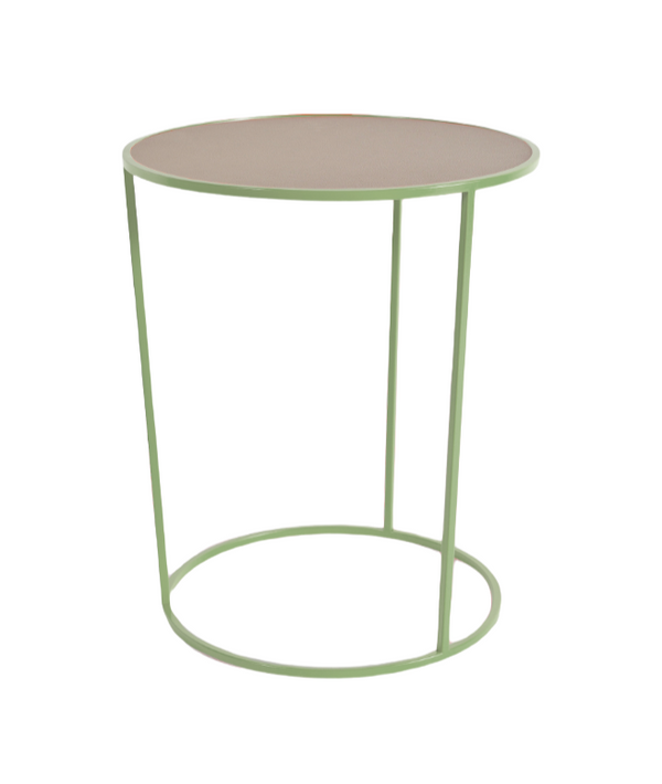 Table d'appoint Costance Rotondo — Vert Olive