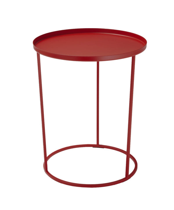 Table d'appoint Vassoio — Rouge Dalia