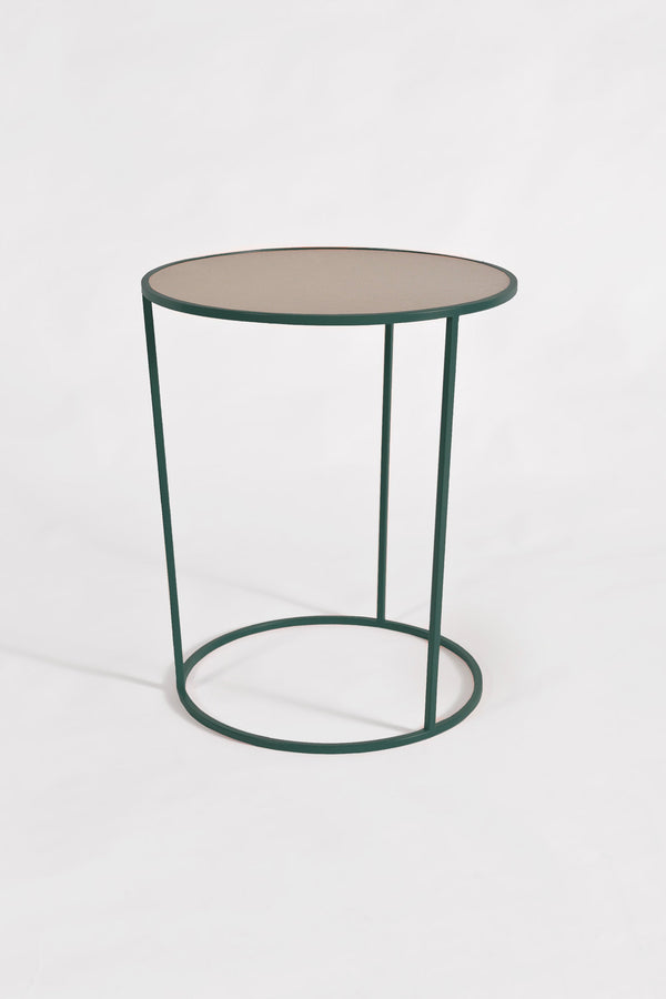 Table d'appoint Costance Rotondo — Bleu Zircone