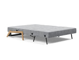 Canapé-lit CUBED 140 Wood — 565 Twist Granite