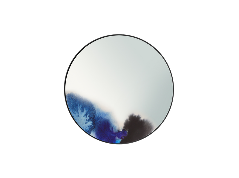 Miroir Francis Petit — Bleu & Violet