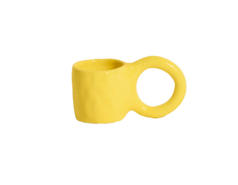 Tasse à café Donut Lot de 2 — Citron