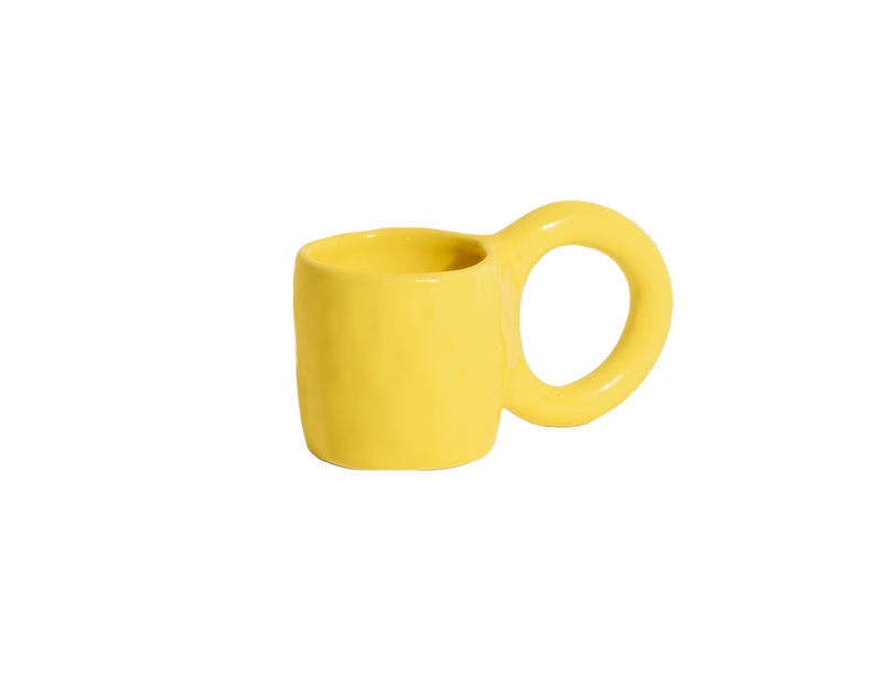 Tasse à café Donut Lot de 2 — Citron