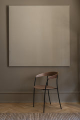 Fauteuil Missing — Walnut w. Black Frame