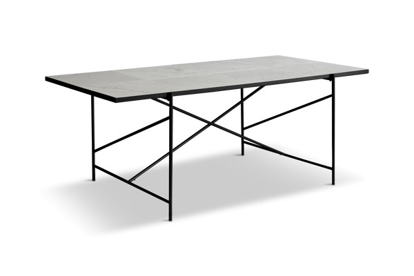 Table de diner 185 — Blanc