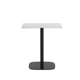 Table de café Form H74,5cm 60x60 — Acier inoxydable