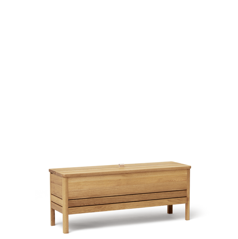 Banc de rangement A Line 111 — Chêne