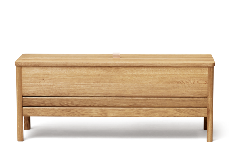 Banc de rangement A Line 111 — Chêne