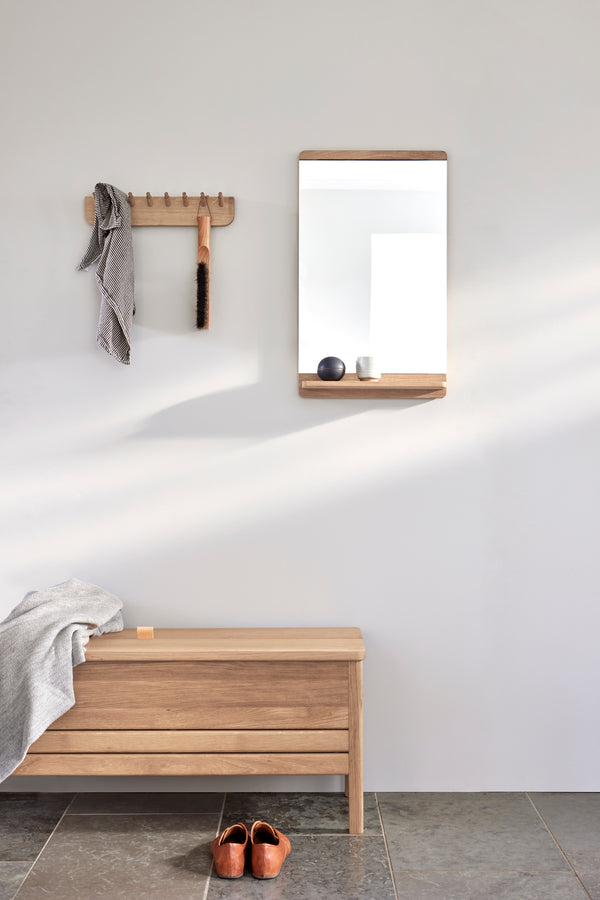 Banc de rangement A Line 111 — Chêne blanc
