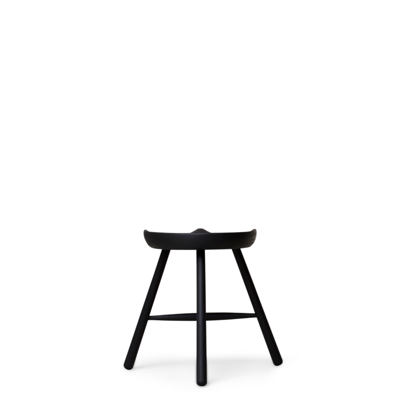 Tabouret Shoemaker 49 — Hêtre noir