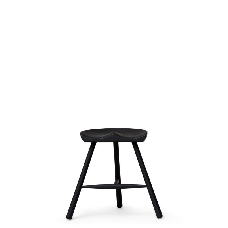 Tabouret Shoemaker 49 — Hêtre noir