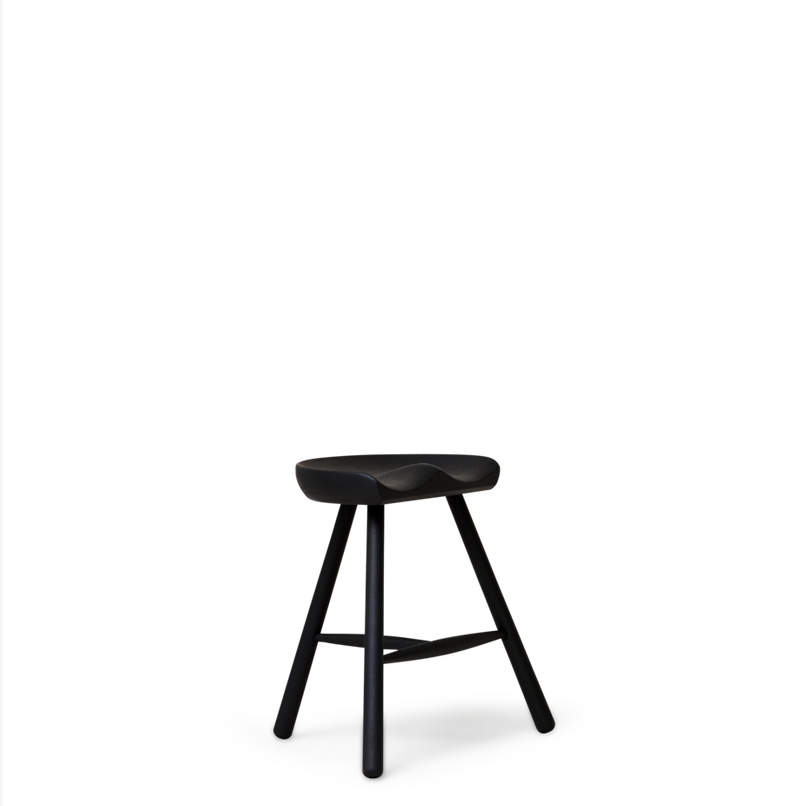 Tabouret Shoemaker 49 — Hêtre noir