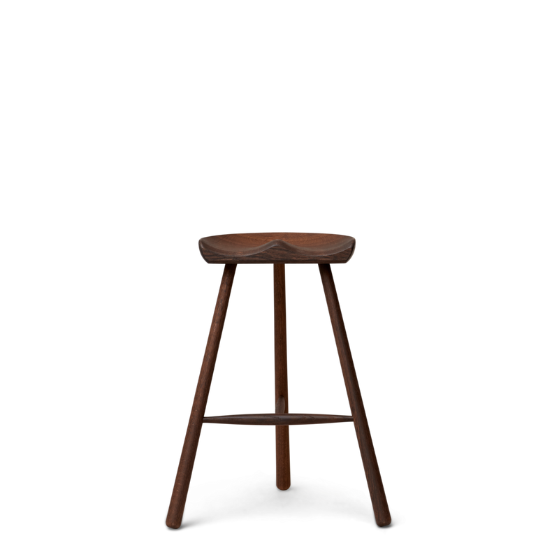 Tabouret de bar Shoemaker 68 — Chêne fumé