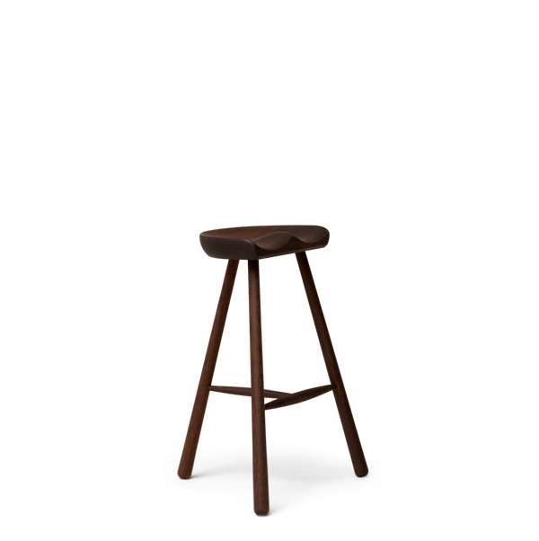 Tabouret de bar Shoemaker 68 — Chêne fumé