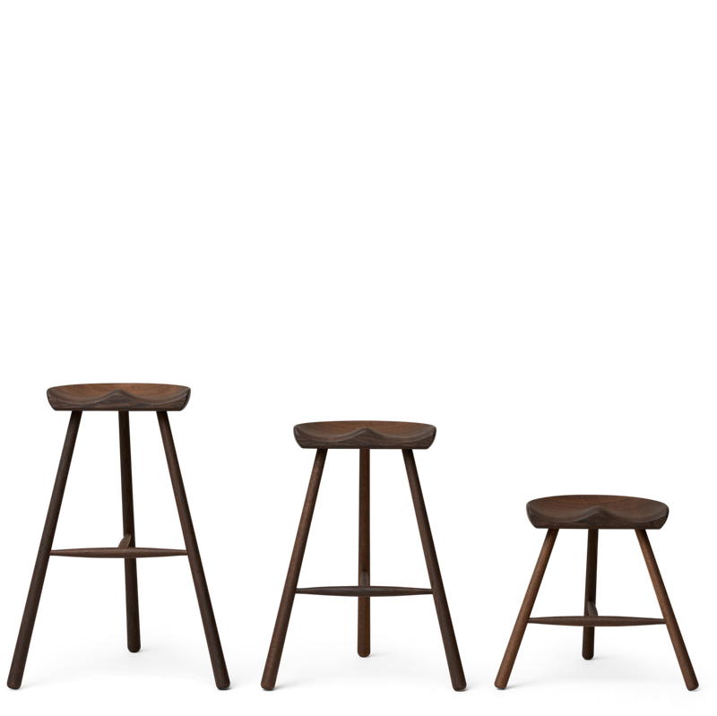 Tabouret Shoemaker 49 — Chêne fumé