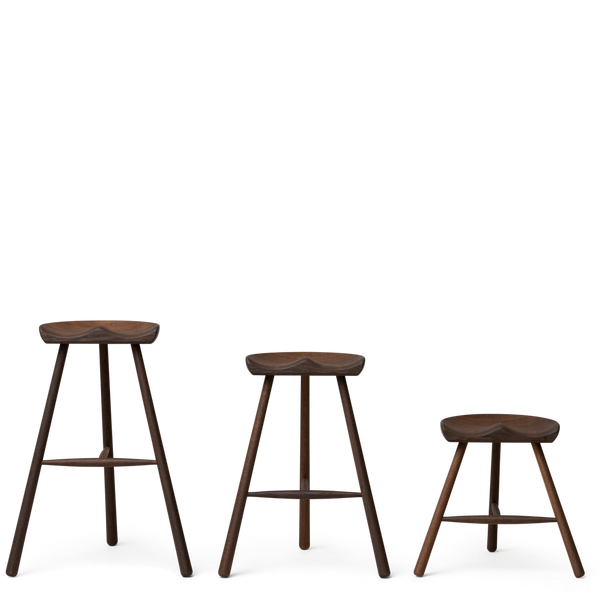 Tabouret de bar Shoemaker 68 — Chêne fumé