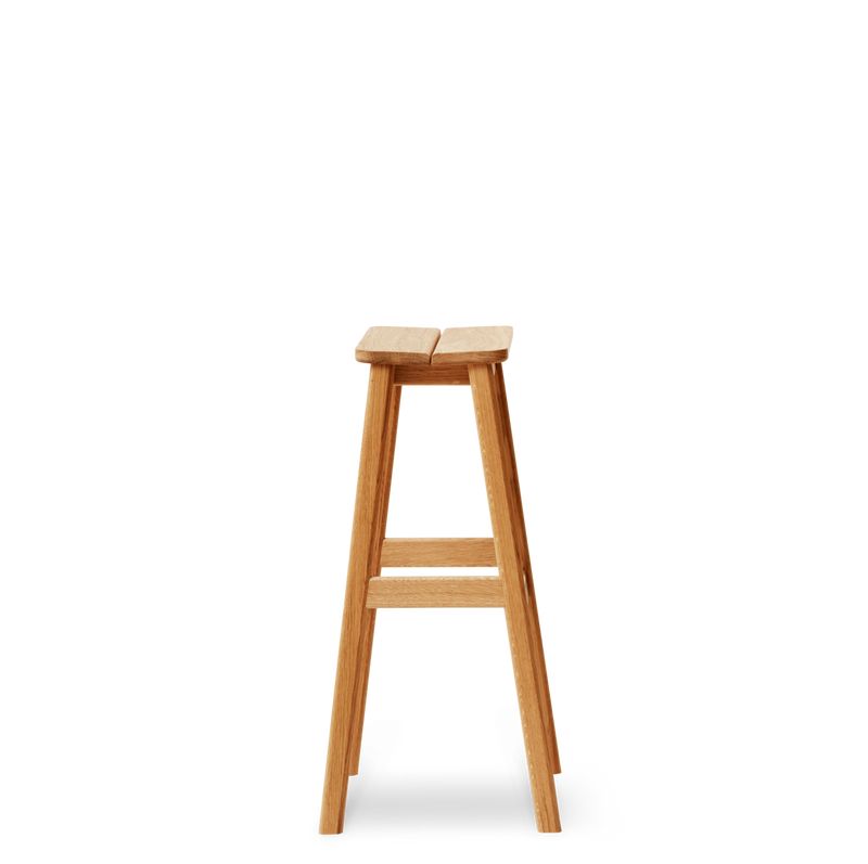 Tabouret de bar Angle 75 — Chêne